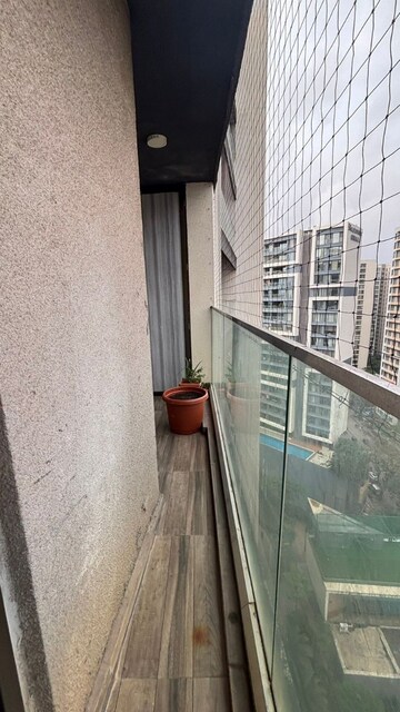 Balcony in 3 BHK Apartment at Kalpataru Sparkle, Bandra East – for Sale