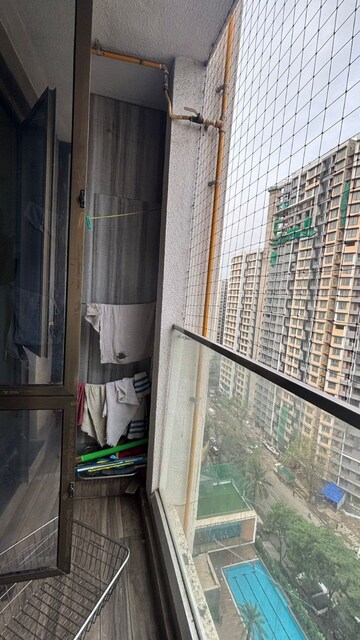 Balcony in 3 BHK Apartment at Kalpataru Sparkle, Bandra East – for Sale