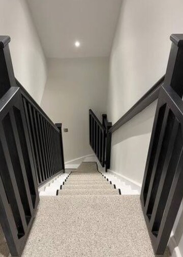 Staircase in 3 BHK Builder Floor at Saket – for Sale