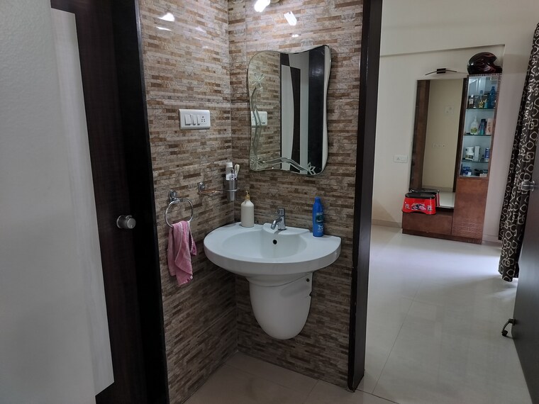 Bathroom, shree-ganesh-graceland 2 Bedroom 1100 Sq.Ft. Apartment In Pimple Saudagar Pune 8996101