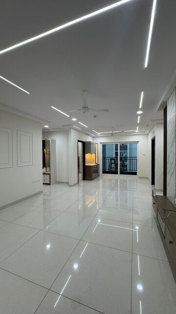 Building Lobby in 3 BHK Apartment at Aparna Sarovar Zicon, Nallagandla – for Rent