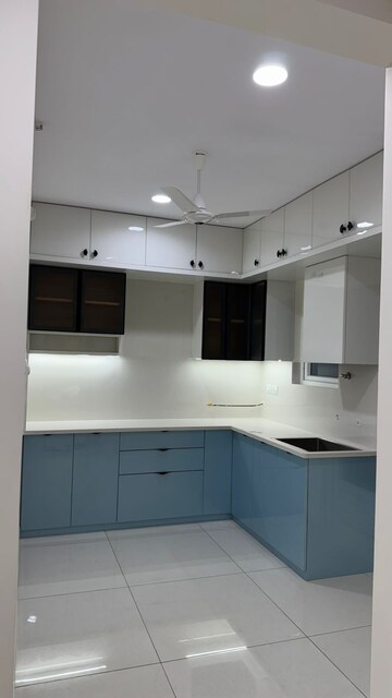 Kitchen in 3 BHK Apartment at Aparna Sarovar Zicon, Nallagandla – for Rent