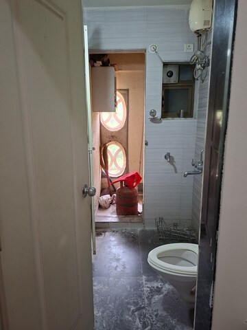 Bathroom in 2 BHK Apartment at Cosmos Jewels, Ghodbunder Road – for Rent