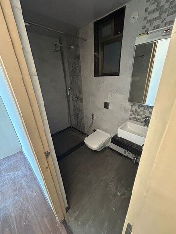 Bathroom in 1 BHK Apartment at Galactica Tower, Andheri West – for Rent