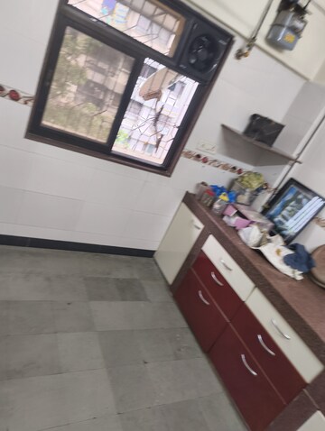 Kitchen in 1 BHK Apartment at Raj Corp Rameshwaram Apartment, Dahisar East – for Rent