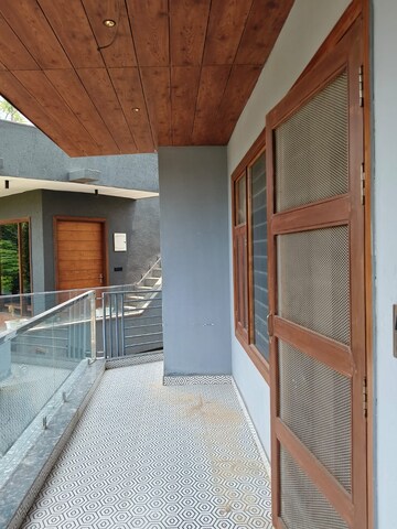 Balcony in 3.5 BHK Builder Floor at New Industrial Township 1 – for Sale