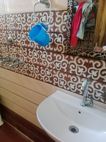 Bathroom in 1 RK Builder Floor at Huda – for Rent