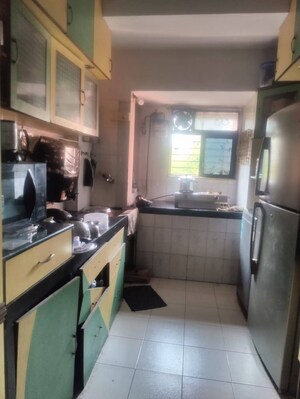 Kitchen in 2 BHK Apartment at Chetana Kailash Heights, Vasai East – for Sale