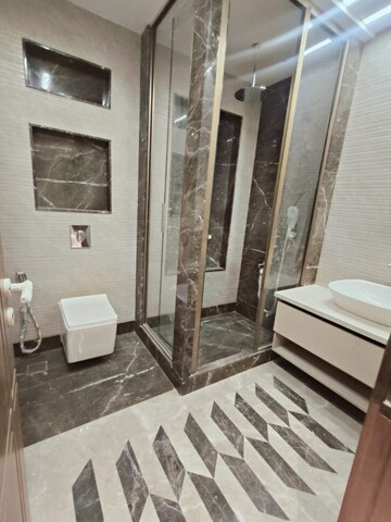 Staircase in 3 BHK Builder Floor at Panchsheel Enclave – for Rent