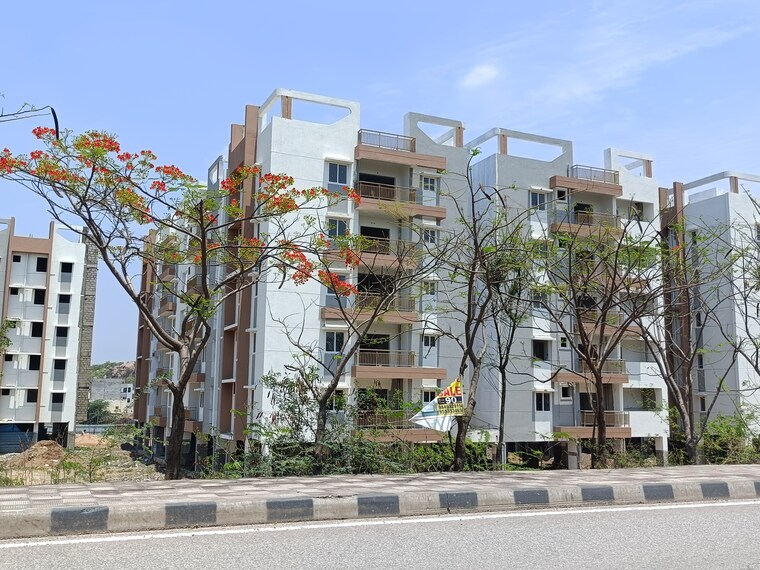 Exterior View, rk-oxygen-valley 2 Bedroom 1290 Sq.Ft. Apartment In Mallampet Hyderabad 8996249