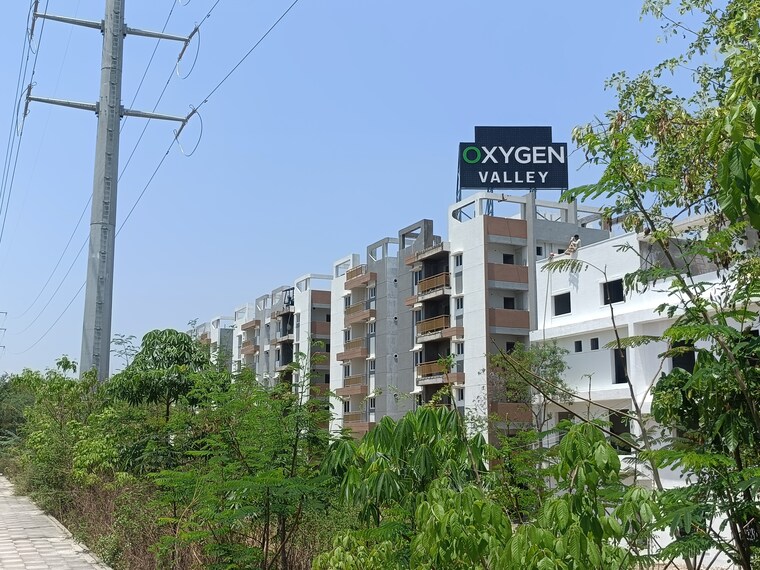 Exterior View, rk-oxygen-valley 2 Bedroom 1290 Sq.Ft. Apartment In Mallampet Hyderabad 8996249