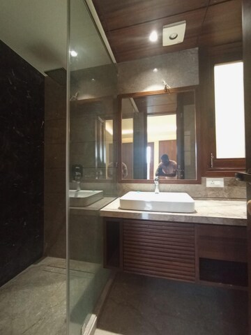 Kitchen in 4 BHK Builder Floor at Greater Kailash I – for Rent