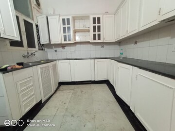 Kitchen in 3 BHK Builder Floor at Panchsheel Enclave – for Rent