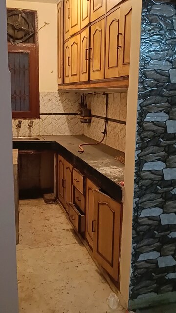 Kitchen in 2 BHK Builder Floor at Dilshad Colony – for Sale