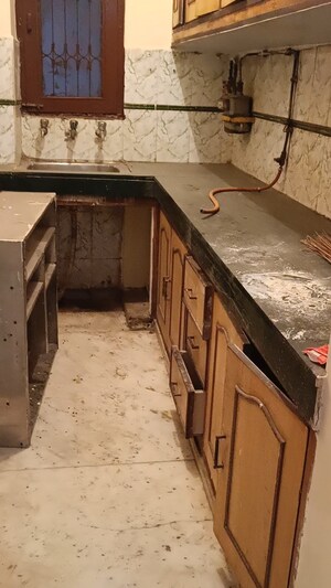 Kitchen in 2 BHK Builder Floor at Dilshad Colony – for Sale