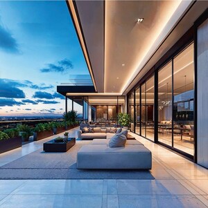 4 BHK Apartment – Exterior View View at Birla Arika, Sector 31 - for Sale