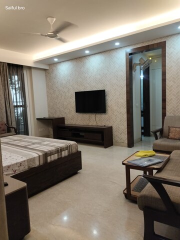 Living Room in 3 BHK Builder Floor at SS The Lilac, Sector 49 – for Rent