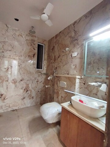 Bathroom in 3.5 BHK Apartment at Emaar The Palm Drive-Palm Studios, Sector 66 – for Rent