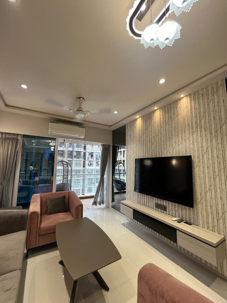 Living Room, kalpataru-radiance 2 Bedroom 900 Sq.Ft. Apartment In Goregaon West Mumbai 8996312