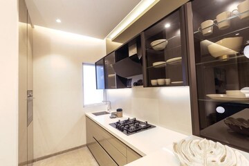 Kitchen in 3 BHK Apartment at Platinum Life, Andheri West – for Rent