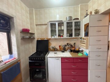 Kitchen in 3 BHK Apartment at New Siddharth CHS Andheri West, Andheri West – for Rent