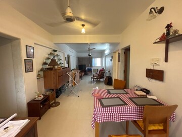 Living Room in 3 BHK Apartment at New Siddharth CHS Andheri West, Andheri West – for Rent