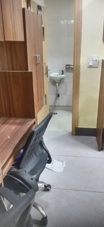 Bathroom in  Office Space at Laxmi Nagar – for Rent