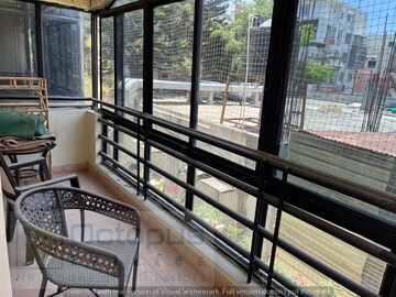 Balcony in 3 BHK Apartment at Arjun Aura Apartments, Bilekahalli – for Sale