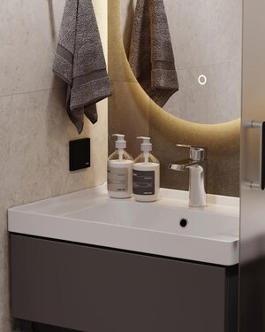 Attached Bathroom in 3 BHK Apartment at Igi Airport Area – for Sale