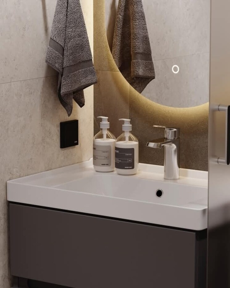 Attached Bathroom, igi airport area 3 Bedroom 1000 Sq.Ft. Apartment In Igi Airport Area Delhi 8996465