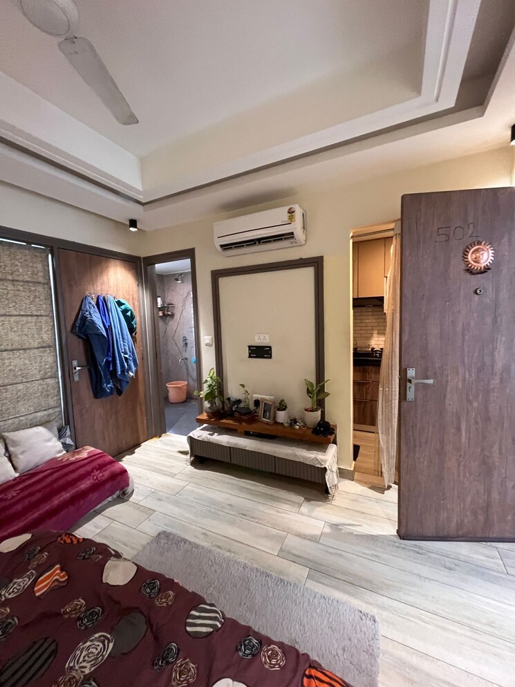 Bedroom, sector 55 1 RK 750 Sq.Ft. Builder Floor In Sector 55 Gurgaon 8996469