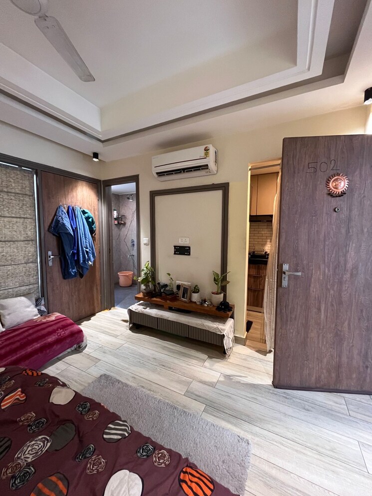 Bedroom, sector 55 1 RK 750 Sq.Ft. Builder Floor In Sector 55 Gurgaon 8996469