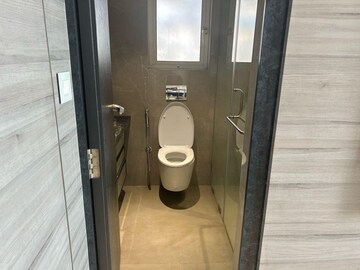 Bathroom in 3 BHK Apartment at Kabra Metro One, Andheri West – for Rent