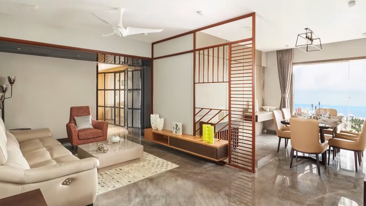 3 BHK + Pooja Room 1700 Sq.Ft. Apartment in Kabra Metro One