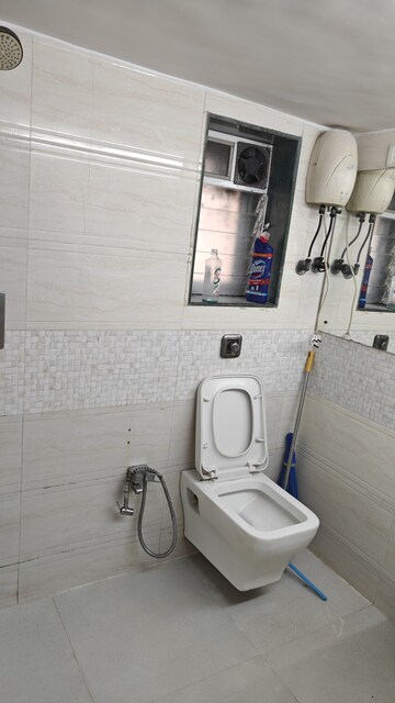 Bathroom in 1 BHK Apartment at Piramal Nagar CHS, Goregaon West – for Rent