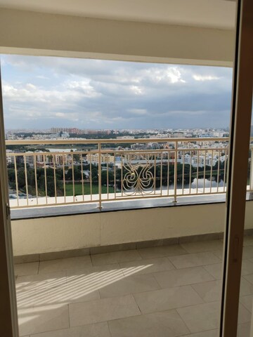 Balcony in 4 BHK Apartment at Prestige Waterford, Whitefield – for Rent