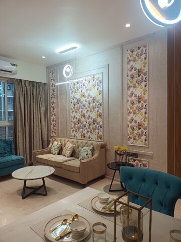 Living Room in 3 BHK Apartment at N Rose Northern Hills, Dahisar East – for Sale