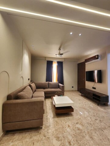Living Room in 1 BHK Apartment at Freedom Fighters Enclave – for Rent