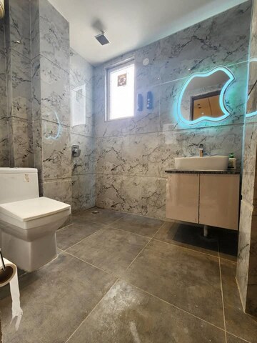 Bathroom in 1 BHK Apartment at Freedom Fighters Enclave – for Rent