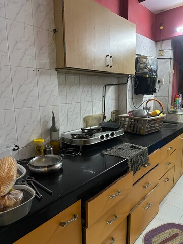 Kitchen in 1 BHK Apartment at HDIL Dheeraj Jamuna, Malad West – for Rent
