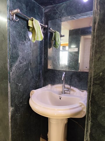 Bathroom in 1 BHK Apartment at Avillion Greenfields Co Op Housing Society, Jogeshwari East – for Rent