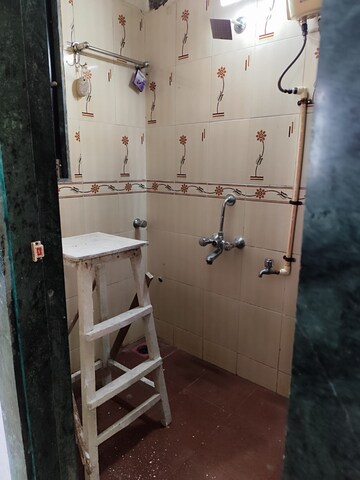 Bathroom in 1 BHK Apartment at Avillion Greenfields Co Op Housing Society, Jogeshwari East – for Rent