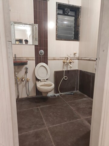 Bathroom in 3 BHK Apartment at Safal Angan, Chembur – for Rent