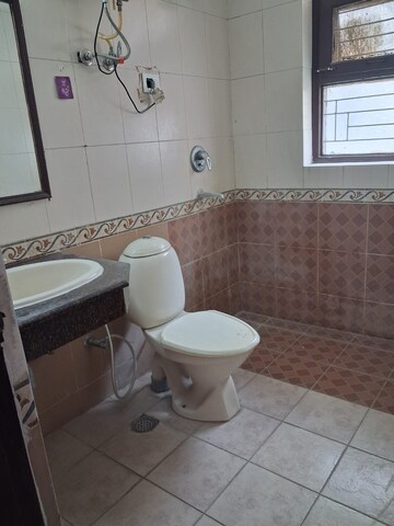 Bathroom in 3 BHK Builder Floor at Today Blossoms II, Sector 51 – for Rent