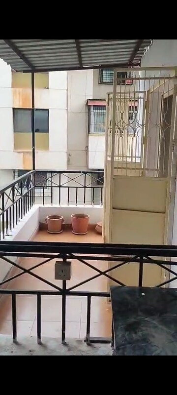 Balcony in 3 BHK Apartment at Samarthshree Riverine Greens, Pashan – for Rent