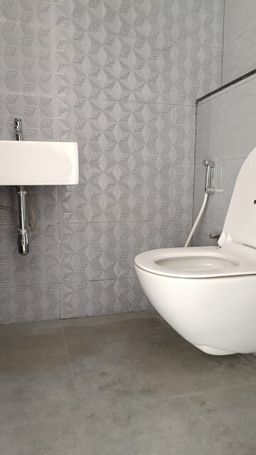 Bathroom in 2 BHK Apartment at Ashar Axis, Majiwada – for Sale