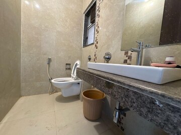 Bathroom in 3 BHK Apartment at HDIL Metropolis Residences, Andheri West – for Rent