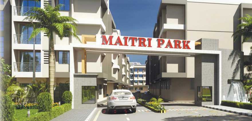 1 BHK + Pooja Room Apartment For Rent in Maitrai Park Society