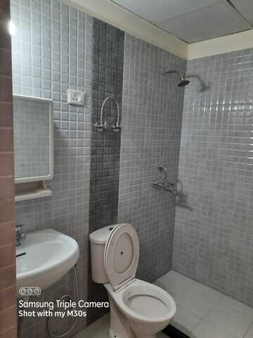 Bathroom in 1 BHK Apartment at Ansal Housing Tanushree, Shastri Nagar – for Rent
