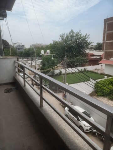 Balcony in 2 BHK Builder Floor at Vasant Kunj Enclave – for Rent